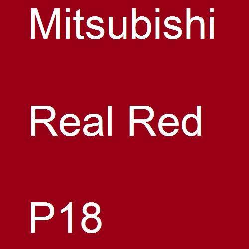 Mitsubishi, Real Red, P18.